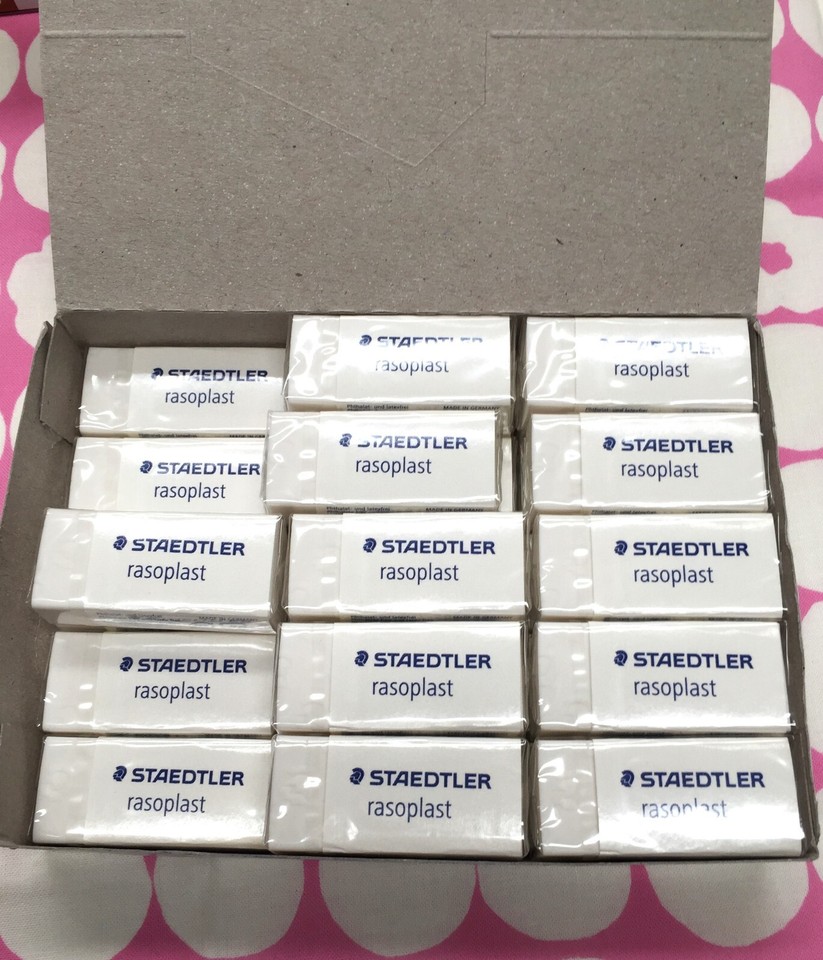 STAEDTLER RASOPLAST ERASER 526 B30 43x19x13mm Made in Germany AU Stock