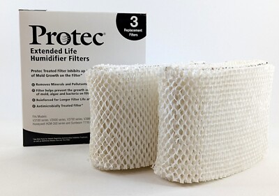 Humidifier Replacement Wicking Filter   Pack of 2, Fits Multiple Models