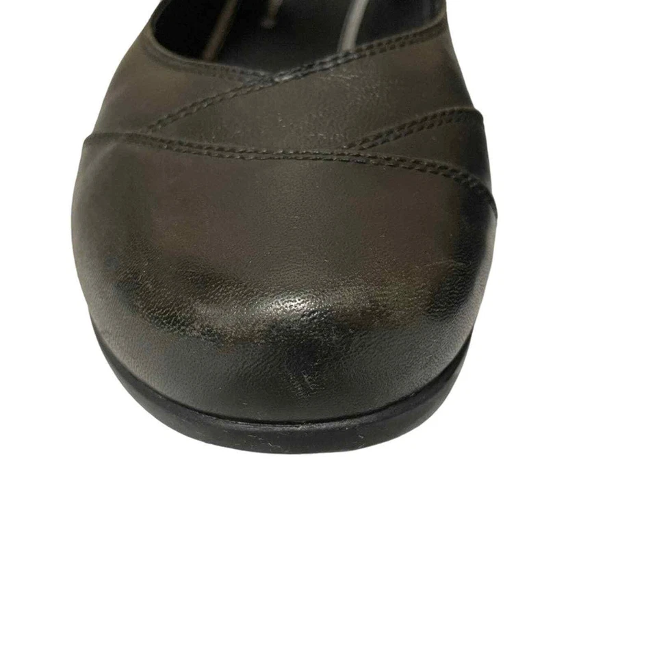 Sapatos confortáveis Abeo Abby couro preto Mary Jane tamanho 5 - Imagem 3 de 4