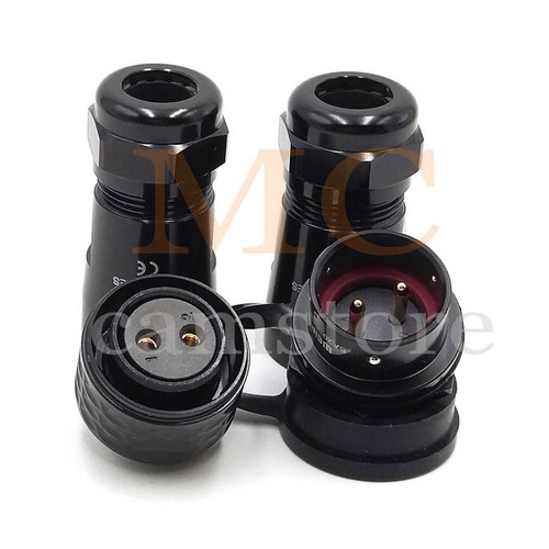 SA20 2pin Conector IP67 Waterproof Connector 2pin Industrial Connector Plug - Picture 5 of 7