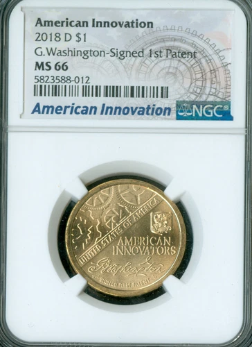 2018 D INNOVATION DOLLAR G. WASHINGTON NGC MS66