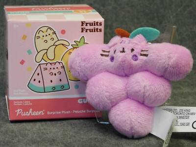 Gund NEW Pusheen GRAPES Fruits Blind Box Series 21 Open