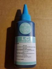Bulk Dye Refill Ink 100ml Light Cyan
