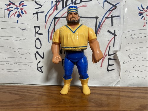 WWF Akeem Hasbro Wrestling Figure WWE 1990 Series ...