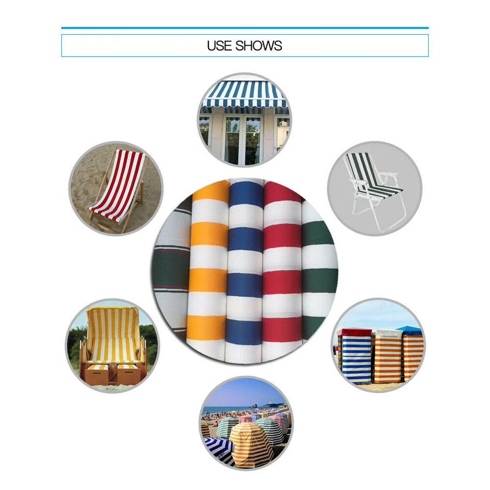 Markisenstoffe Oxford Strandkorb Stoff Outdoor ZeltStoff Meterware UV-beständig - Bild 4 von 4