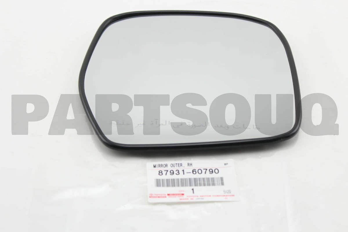 8793160790 Genuine Toyota MIRROR, OUTER REAR VIEW, RH 87931