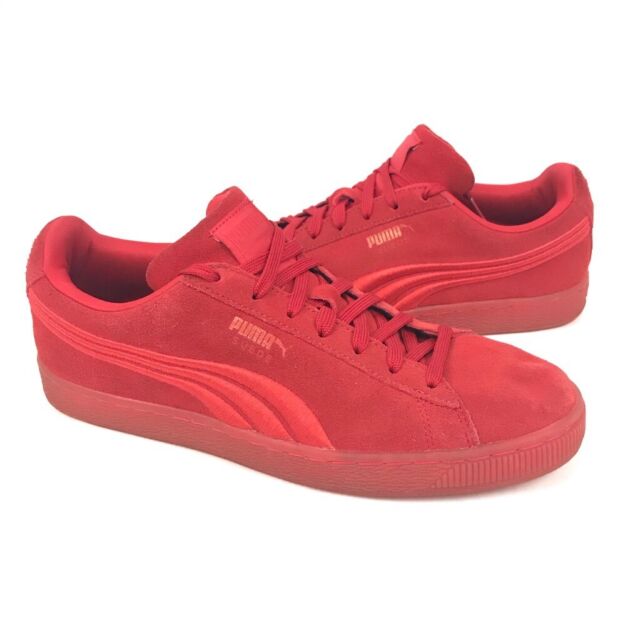 puma suede classic iced red
