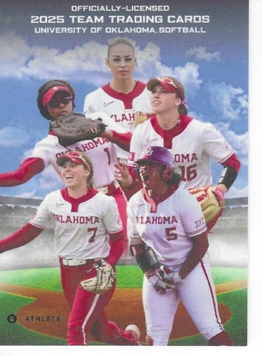 2025 Onit Athlete Oklahoma Sooners Women's Softball pick your card - Picture 27 of 49