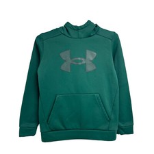 Under armour Youth boys hoodie pullover sweatshirt green size YMD/JM/M