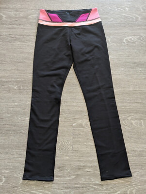 Lululemon Skinny Groove Pant Legging Full-On Luon Black Size