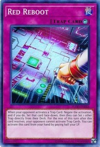 Red Reboot - FLOD-EN068 - Super Rare - Unlimited Edition x3 - Near Mint