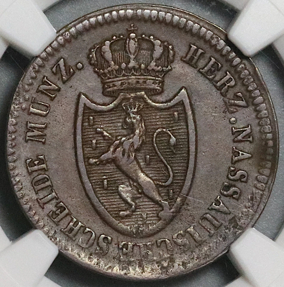 1809 NGC XF 45 Nassau 1 Kreuzer Weilburg Usingen German Coin POP 1/0 (22060201C) - Image 2 of 4