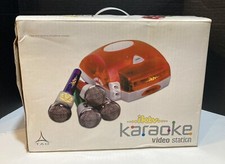 2001 New Old Stock IKTV KARAOKE VIDEO STATION Purple Color Complete