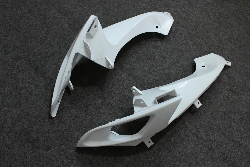 Unpainted White Injection Fairing Bodywork Kit For Suzuki GSXR600/750 2006-2007 Foto 3 de 4
