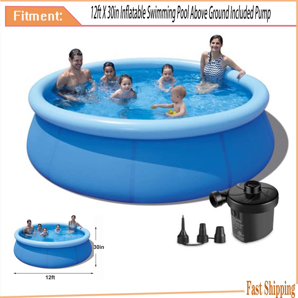 12 foot top inflatable pool