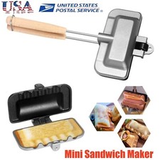 Sandwich Maker Double-Sided Hot Dog Toaster N...