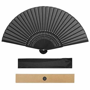 Silk Fan Hotfugu Luxury Silk Handmade Japanese Style Folding Fan