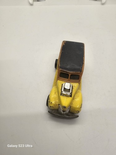 Hot Wheels Carro Legnoso Collegato Giallo - Foto 3 di 4