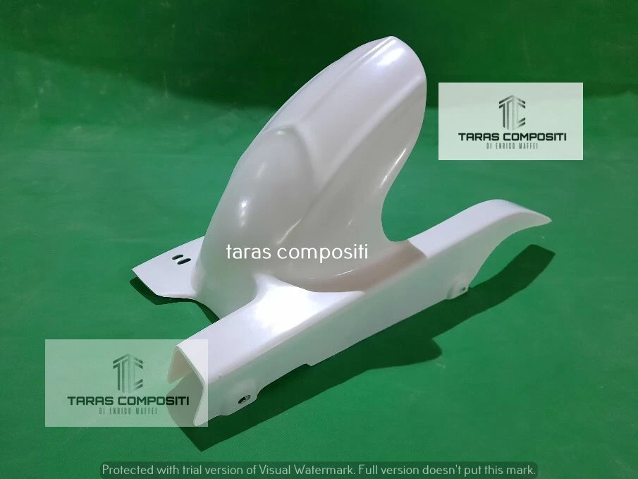 Polisport Parafango Posteriore Bianco – Modello 8567700001 – Ricambio Originale Per Moto - 3