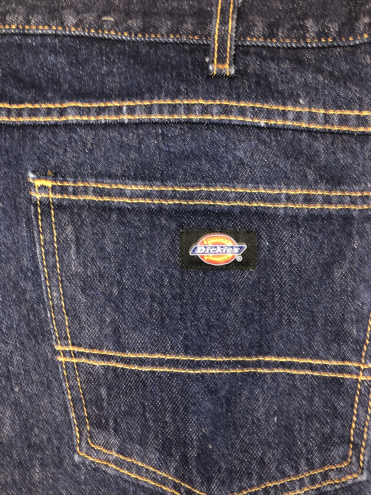 New without tag dickies workwear denim jeans size 50 x 25 Inseam Hemmed (S-19)￼