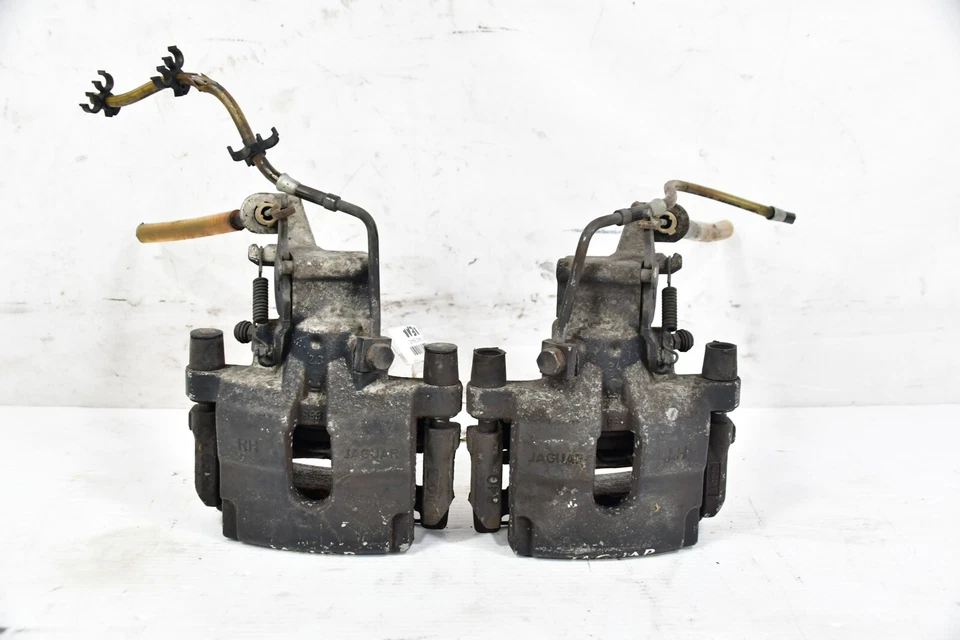 💎 2010-2019 OEM Jaguar XJ X351 задний левый правый тормоз суппорты комплект 48k миль - Изображение 3 из 4