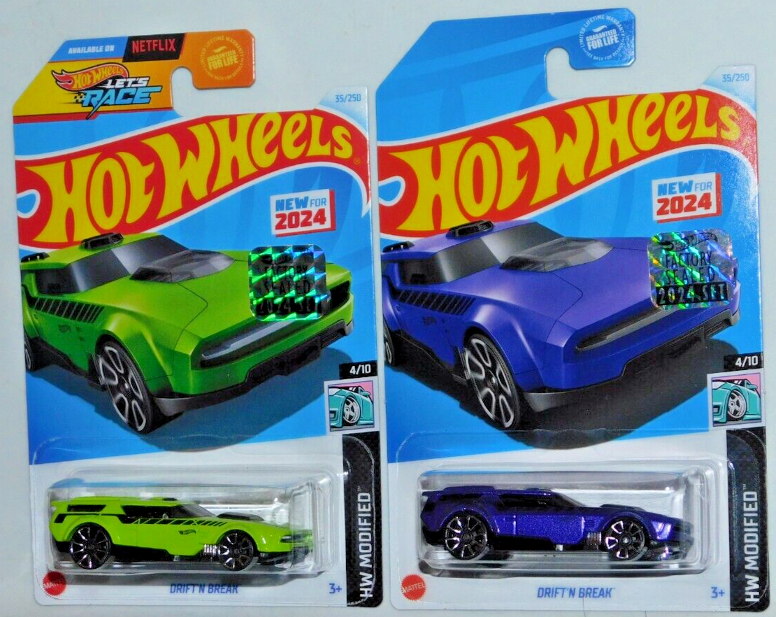 Hot Wheels カスタムカー4台セット 2024 HOT WHEELS RLC FACTORY SET MODIFIED SERIES DRIFT'N BREAK X2
