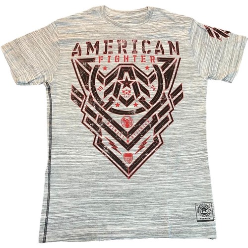 T-shirt Graphique Vintage 'OLD TRUCK Gris American Built' - Taille L Homme - Occasion Très Bon état