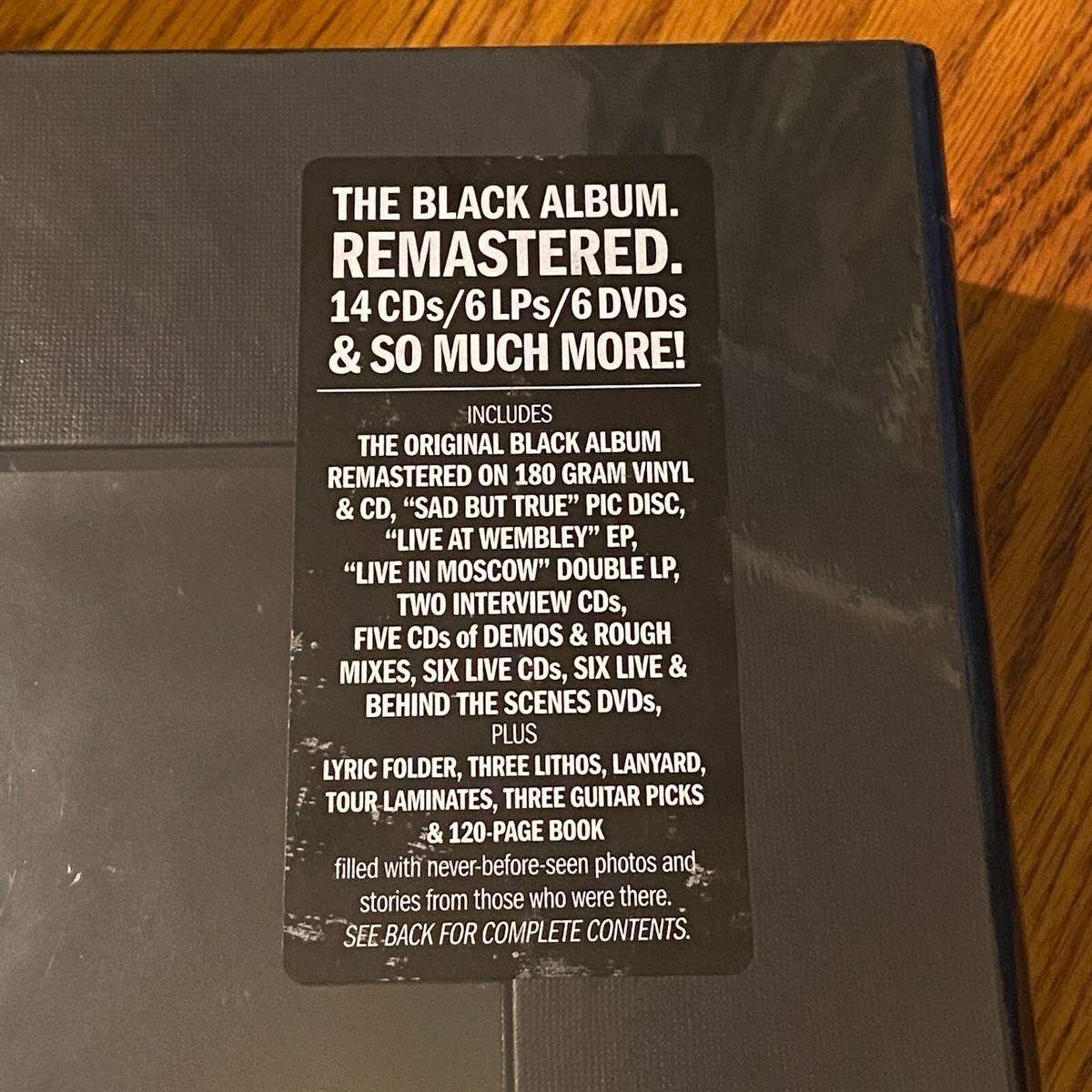 Metallica - Black Album (Remastered) - Deluxe Box Set [6LP/14CD