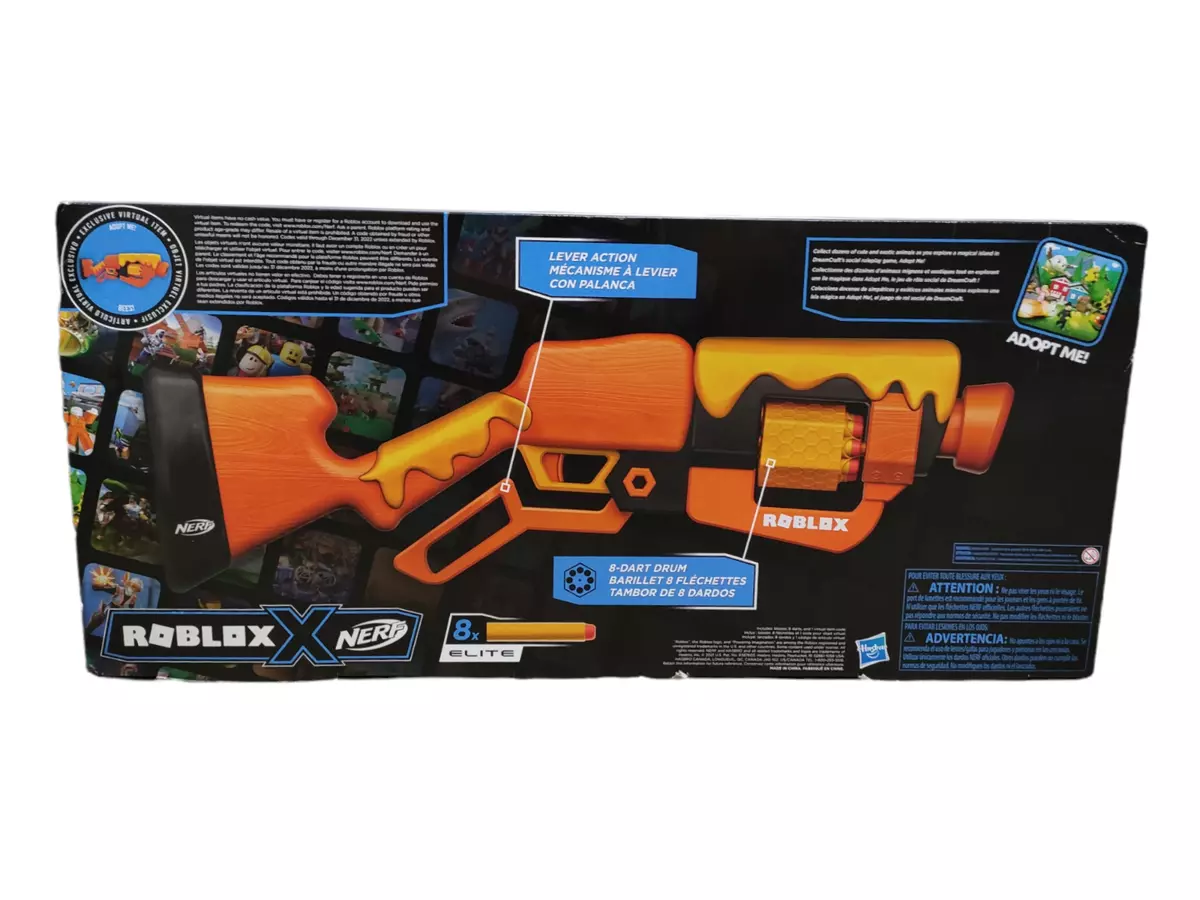 NERF Roblox Adopt Me! Bees! Lever Action Dart Blaster for Sale in