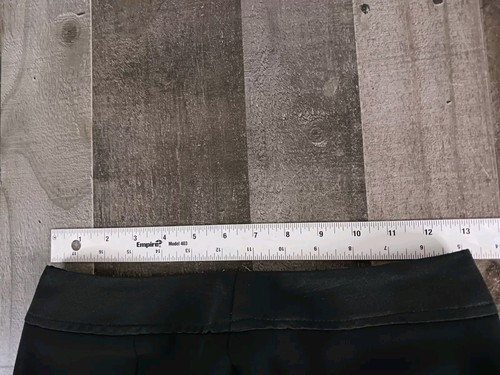 Vintage Js Collections Skirt Black Size 4 Pencil Ruffled High Low Skirt - Picture 10 of 11