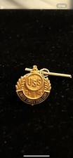 Vintage US Steel USS 35 Year. 1/10 10k GF Gold Service Tie Pin