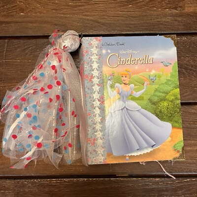 Cinderella Little Golden Book Handmade Decorated Junk Journal Girly Princess