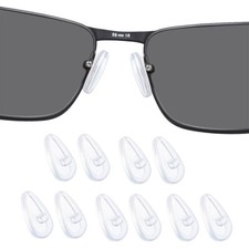 3/5 Pairs Replacement Nose Pads for Oakley Wiretap 2.0 RX OX5152, Anti-slip