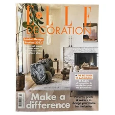 ELLE Decoration UK Magazine London Design Festival Big Bathroom Guide Oct 2023