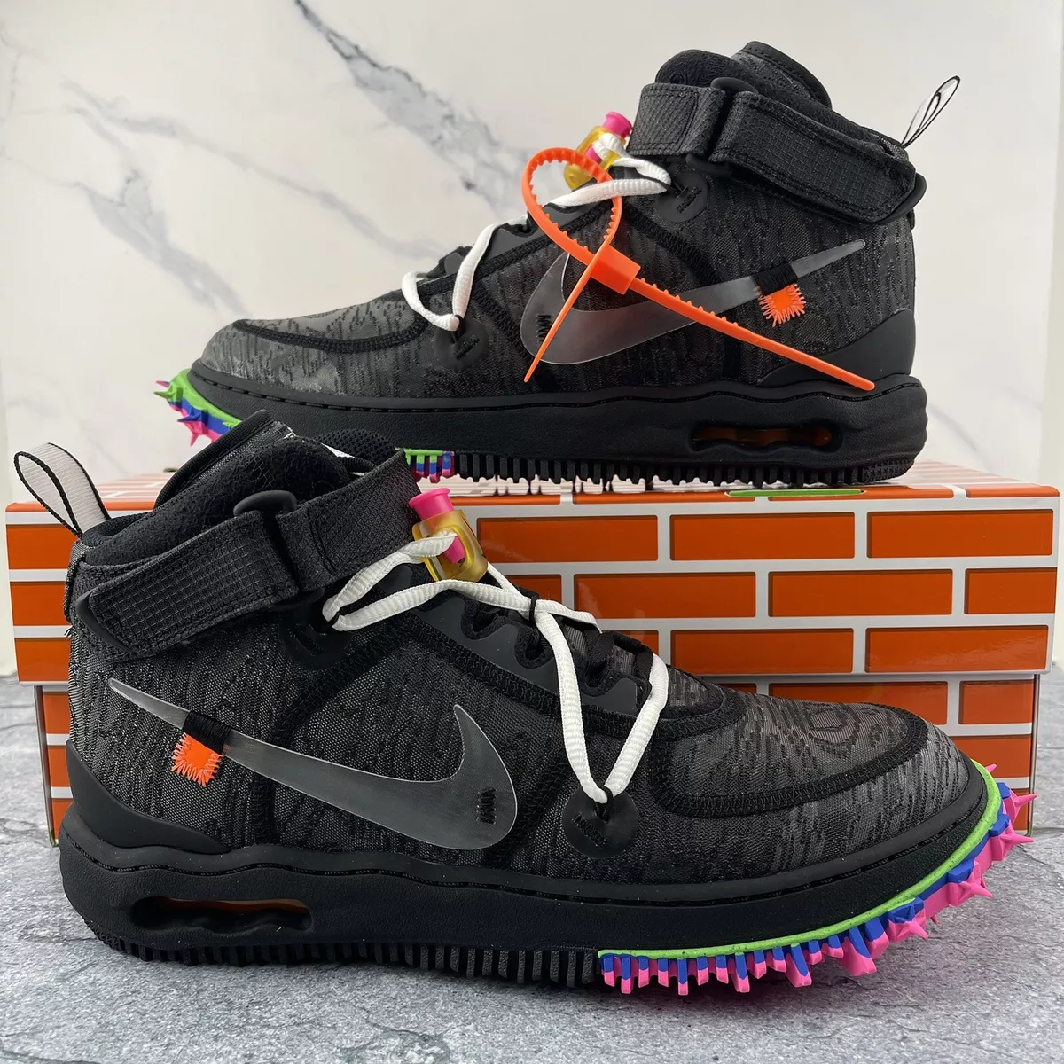 plakband Cilia Informeer Nike Air Force 1 Mid Size 10.5 Mens Off White Spikes Grey Black Womens 12 | eBay plakband Cilia Informeer Nike Air Force 1 Mid Size 10.5 Mens Off White Spikes Grey Black Womens 12 | eBay