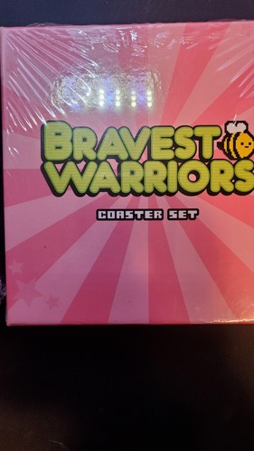 š„Bravest Warriors (3 Piece Lot) Pin/Coasters 2 are SEALED Dark Horse PROMO - Picture 3 of 7