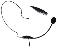 Headset Microphone Mic w/ TA4F 4 pin mini XLR Connector for Shure Wireless NEW 