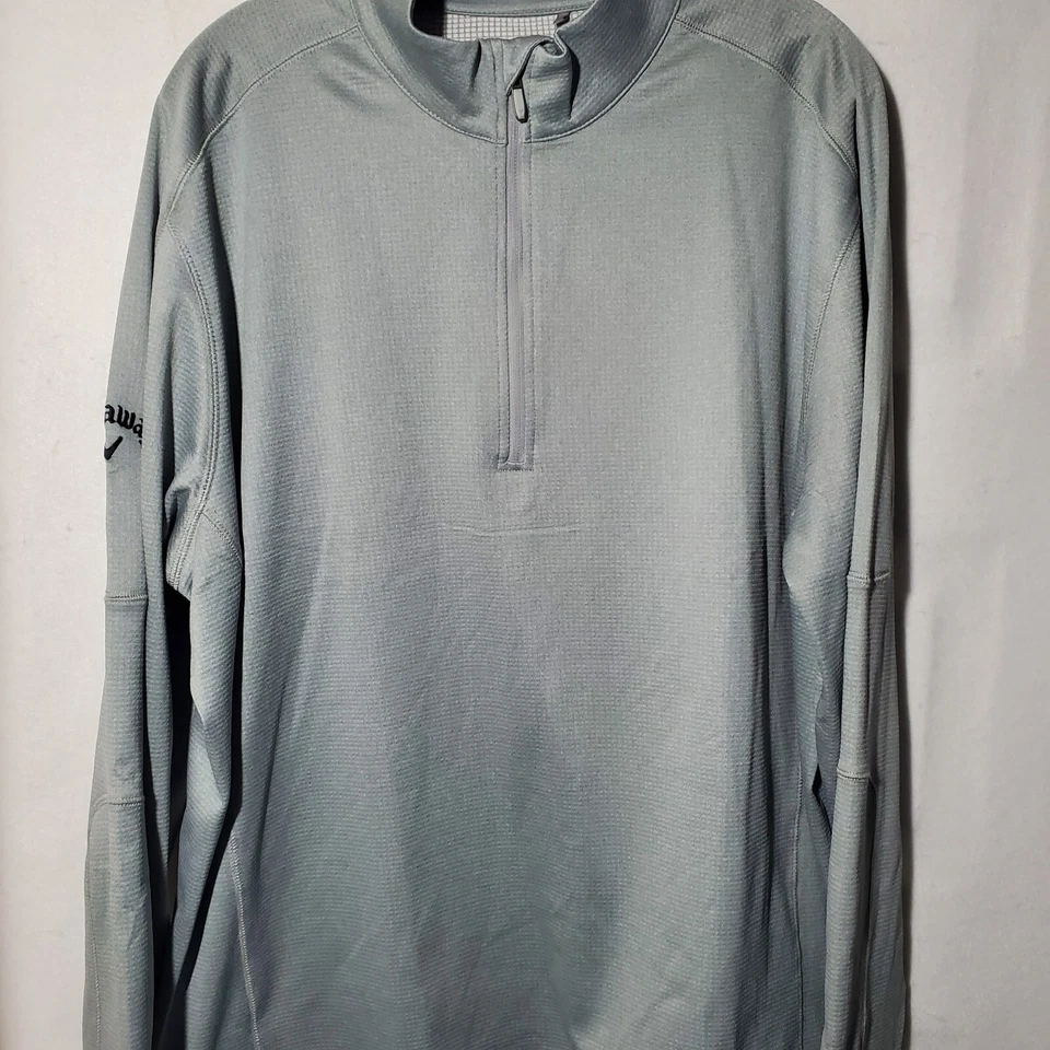 Callaway Weather Series 1/4 Zip Jacket Pullover Mens XL Waterproof Swing Tech - Image 2 of 4