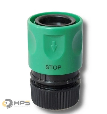 REHAU Schnellsch​lauchstück Kunststoff 1/2" Aqua-Stop
