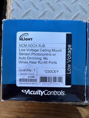 2-Acuity NCM ADCX RJB Ceiling Mount Sensors White