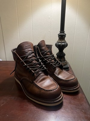 Red Wing 1907 Leather Moc Toe Boots Size 10 D 1907 Classic Moc Toe Copper Rough & Tough – Red Wing Amsterdam main image 3