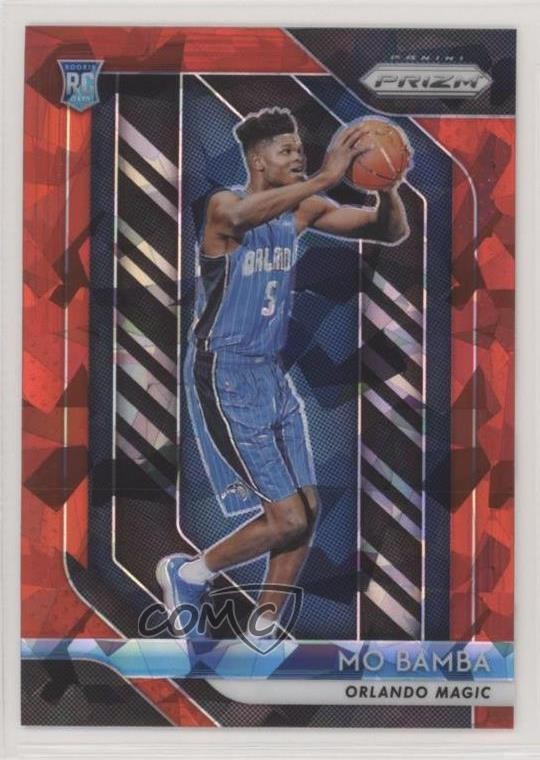 2018-19 Panini Prizm Red Ice Prizm Mo Bamba #99 Rookie RC