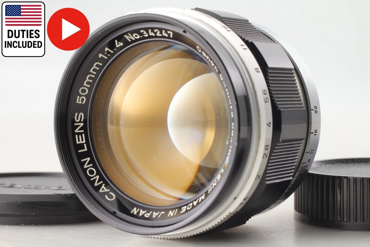 Canon 50mm f/1.4 Camera Lenses for sale | eBay