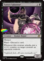 Sunset Saboteur #116 Foil Edge of Eternities