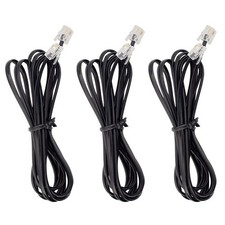 AIMIJIA Phone Cord, 6P4C Black Phone Telephone Extension Cord Cable Line Wire...