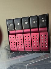 iStarUSA BPN-DE350HD-RED Trayless 5 x 3.5" 12Gb/s HDD Hot-swap, Takes SAS / SATA