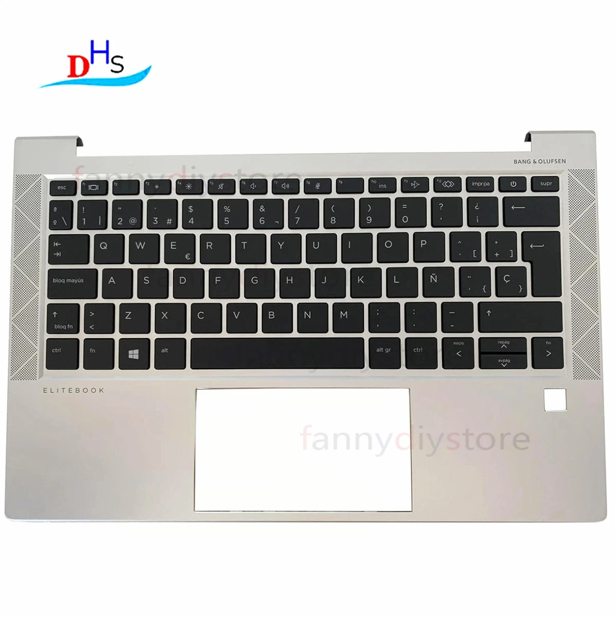 Clavier HP ProBook - V112130BK1 FR 90.4GL07.S0F Sans Cadre Français Azerty