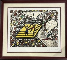 Muhammad Ali, Sting Like a Bee, Serigraph