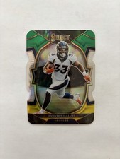 2022 Select Javonte Williams Concourse Die Cut Holo Prizm Card. Cowboys