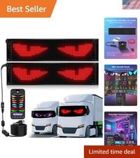 Multifunctional Bright 2PCS Devil Eyes for Cars Windshield - 23in x 5in Upg...